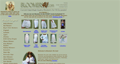 Desktop Screenshot of bloomers4u.com